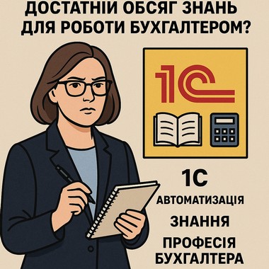 Чи дають курси 1C достатній обсяг знань для роботи бухгалтером?