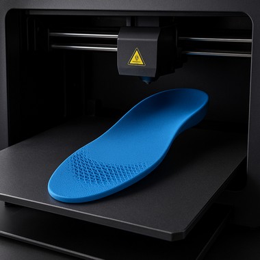Какие современные технологии 3D-печати используют для изготовления ортопедических стелек в 2025 году?