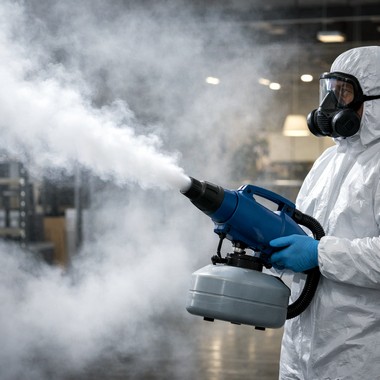 Холодний туман проти вірусів – переваги професійної дезінфекції великих приміщень