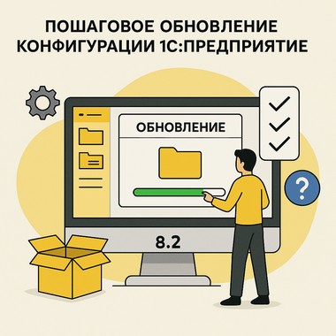 Пошаговое обновление конфигурации 1С:Предприятие 8.2 и современные подходы к работе с приложением