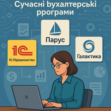 Сучасні бухгалтерські програми: огляд «1С:Підприємство», «Парус» та «Галактика»