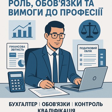 Сучасний бухгалтер: роль, обов’язки та вимоги до професії