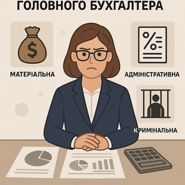 Види відповідальності головного бухгалтера: основні аспекти та нюанси