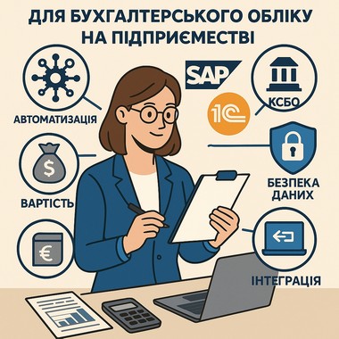 Як обрати оптимальне програмне забезпечення для бухгалтерського обліку на підприємстві