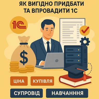 Як вигідно придбати та впровадити 1С: що потрібно знати про справжню ціну програми