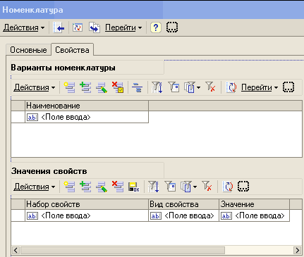 План видов характеристик 1с как это работает