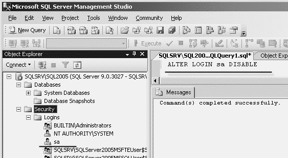 выполнение скрипта выполнение скрипта: Microsoft SQL Server Management Studio File Edit View Project Tools Window Community Help . J. New Query Lu Si 3ll tS I Q J dJ U Zp? Hi E ecute v' B ag ? 1 r E I 5 Connect- S3 ? j} SQLSRV/SQL2005 SQL Server 9.0.3027 - SQLSR/ ? Qj Databases E Cj System Dat